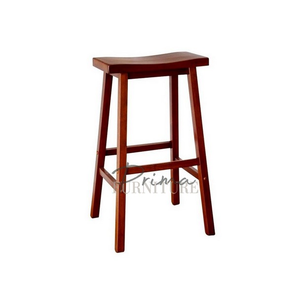 Walker solid teak bar stool 45 x 30 x 80 cm